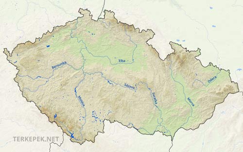 Csehország vízrajza